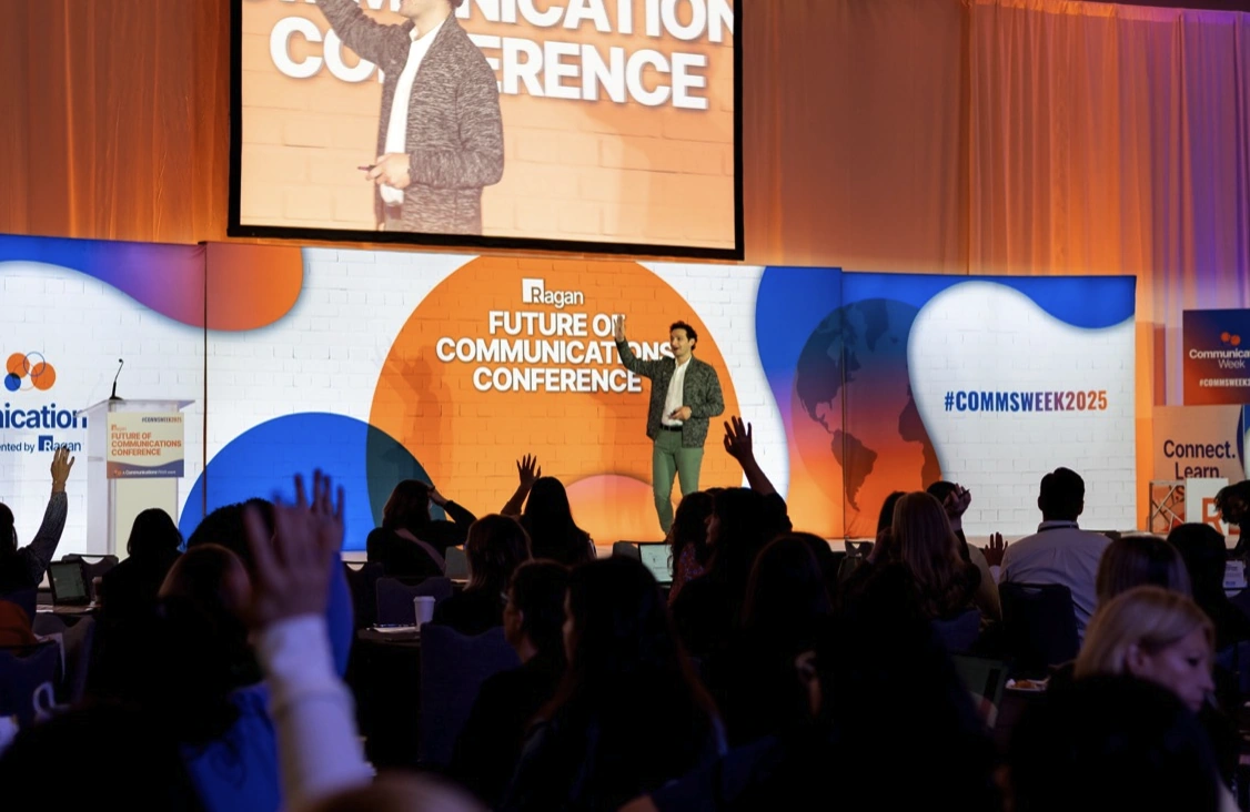 Audience at the Future of Communications Conference